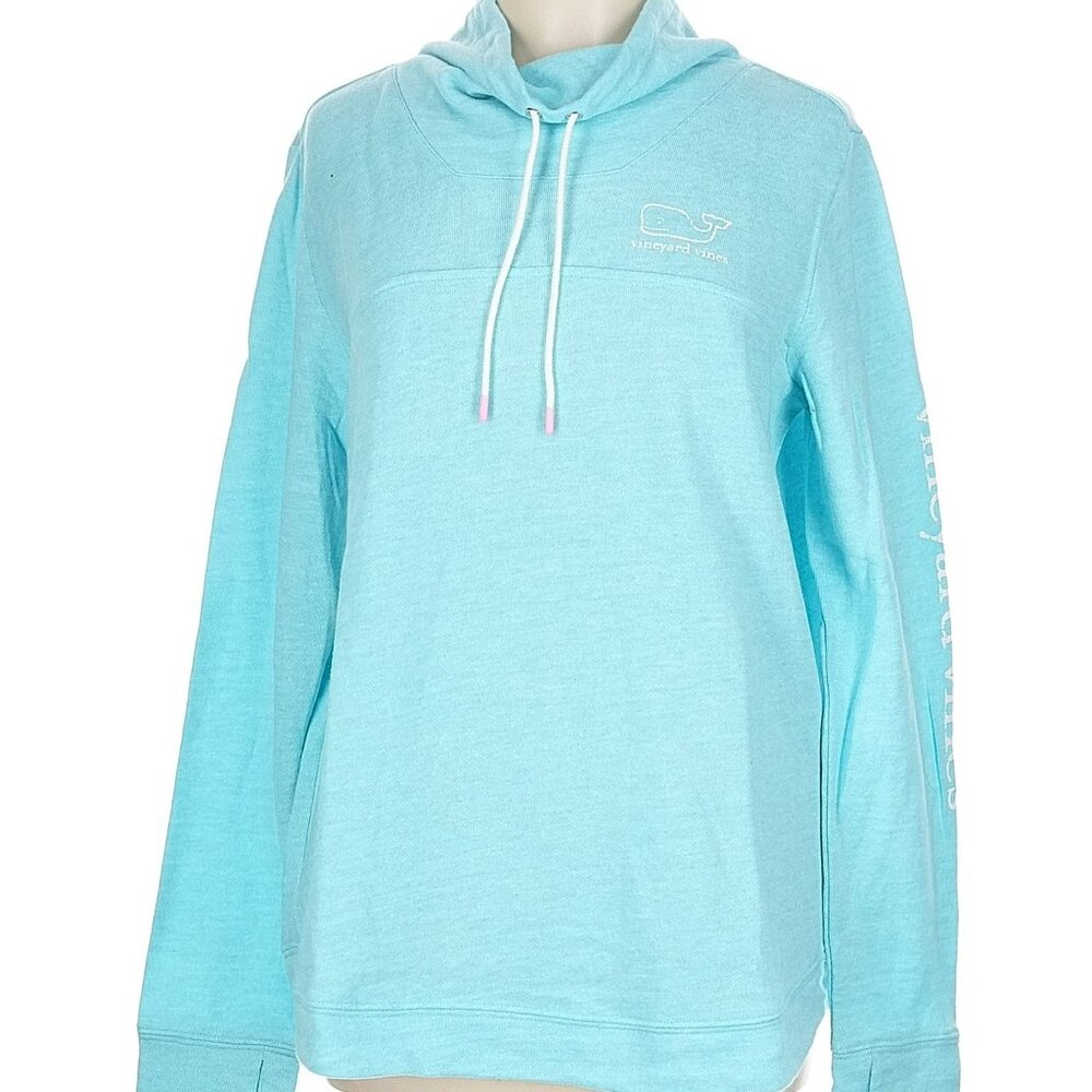 Vineyard Vines Women's Funnel Neck Lightweight Sweater, Size L